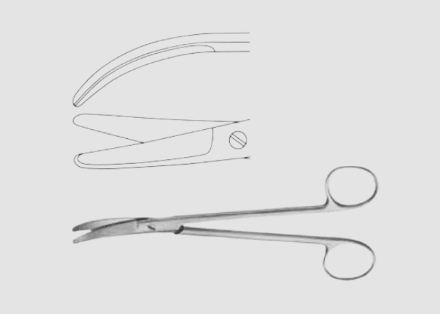 Joseph Nasal Scissors: Ideal for ENT Surgical Tasks