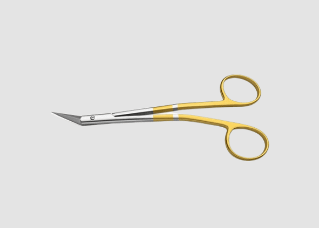 Top-Quality Angled Supercut Nasal Scissors for Surgeons