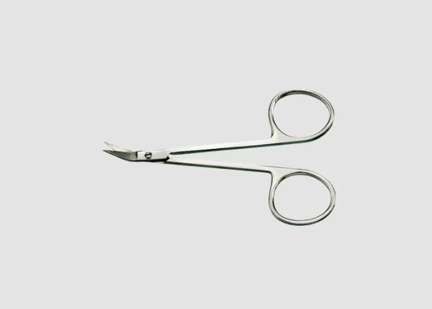 Angled Right Sharp Nasal Scissors: Ideal for Delicate Work