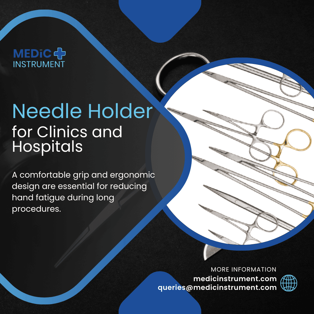 Needle Holder for Clinics and Hospitals
