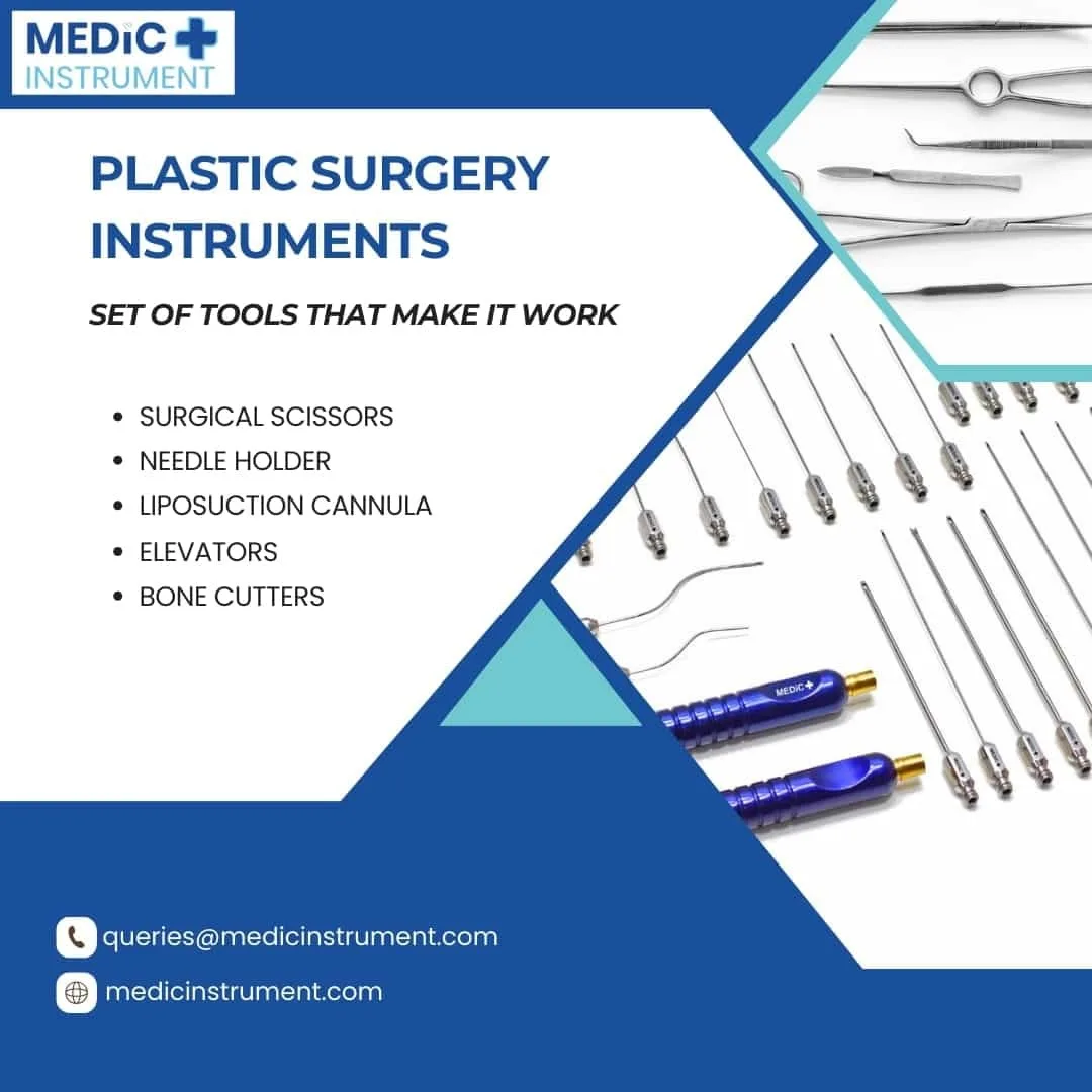 Plastic Surgery Instrument: Set of Tools That Make It Work