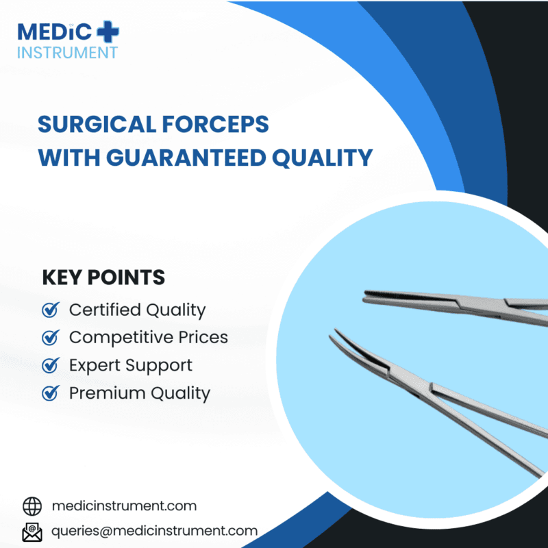 Surgical Forceps with Guaranteed Quality