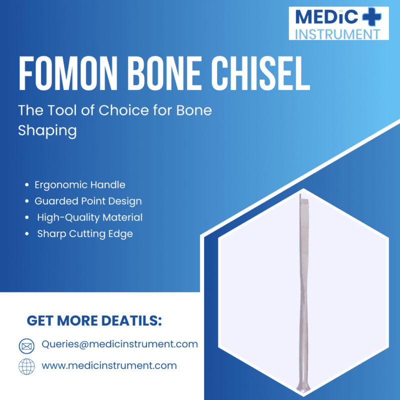 Fomon Bone Chisel Guarded Point: The Tool of Choice for Bone Shaping