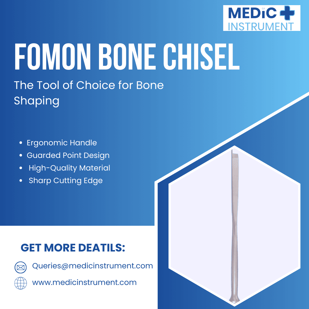 Fomon Bone Chisel Guarded Point: The Tool of Choice for Bone Shaping