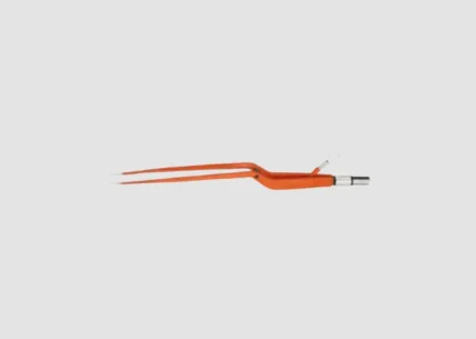 Bayonet Irrigation Silver Glide Non-Stick Bipolar Forceps