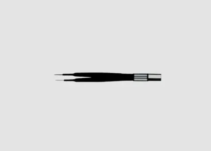 Iris Straight European Non-Stick Bipolar Forceps