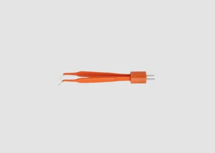 McPherson Silver Glide Non-Stick Bipolar Forceps (Curved)