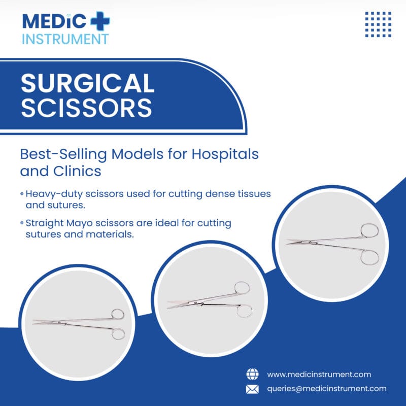 Surgical Scissors: Best-Selling Models for Hospitals and Clinics